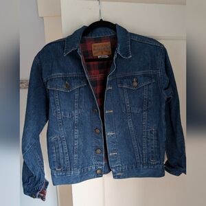 VINTAGE Brittania jean jacket, youth large (14-16)